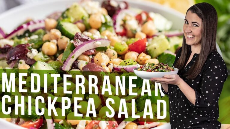 Mediterranean Chickpea Salad - Flavor Ful Craving